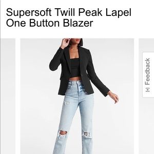 New with tags Express Blazer sz M